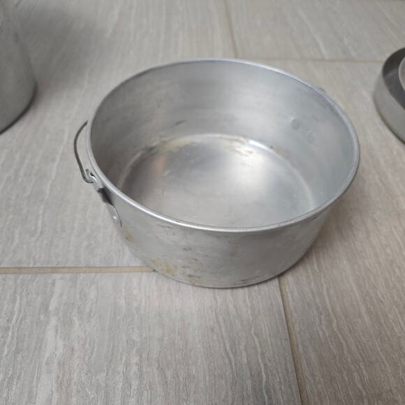 Vintage 13 Piece Aluminum Camping Cookware Set Quality aluminum - Picture 13 of 14